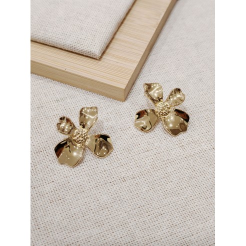 Boucles d'oreilles acier inoxydable E048