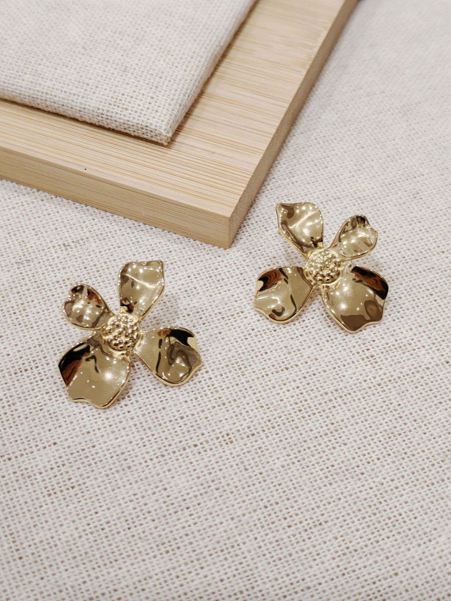 Boucles d'oreilles acier inoxydable E048