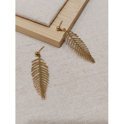 Boucles d'oreilles acier...