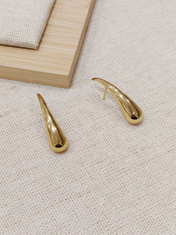 Boucles d'oreilles acier inoxydable E055