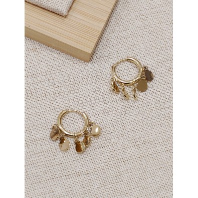 Boucles d'oreilles acier...