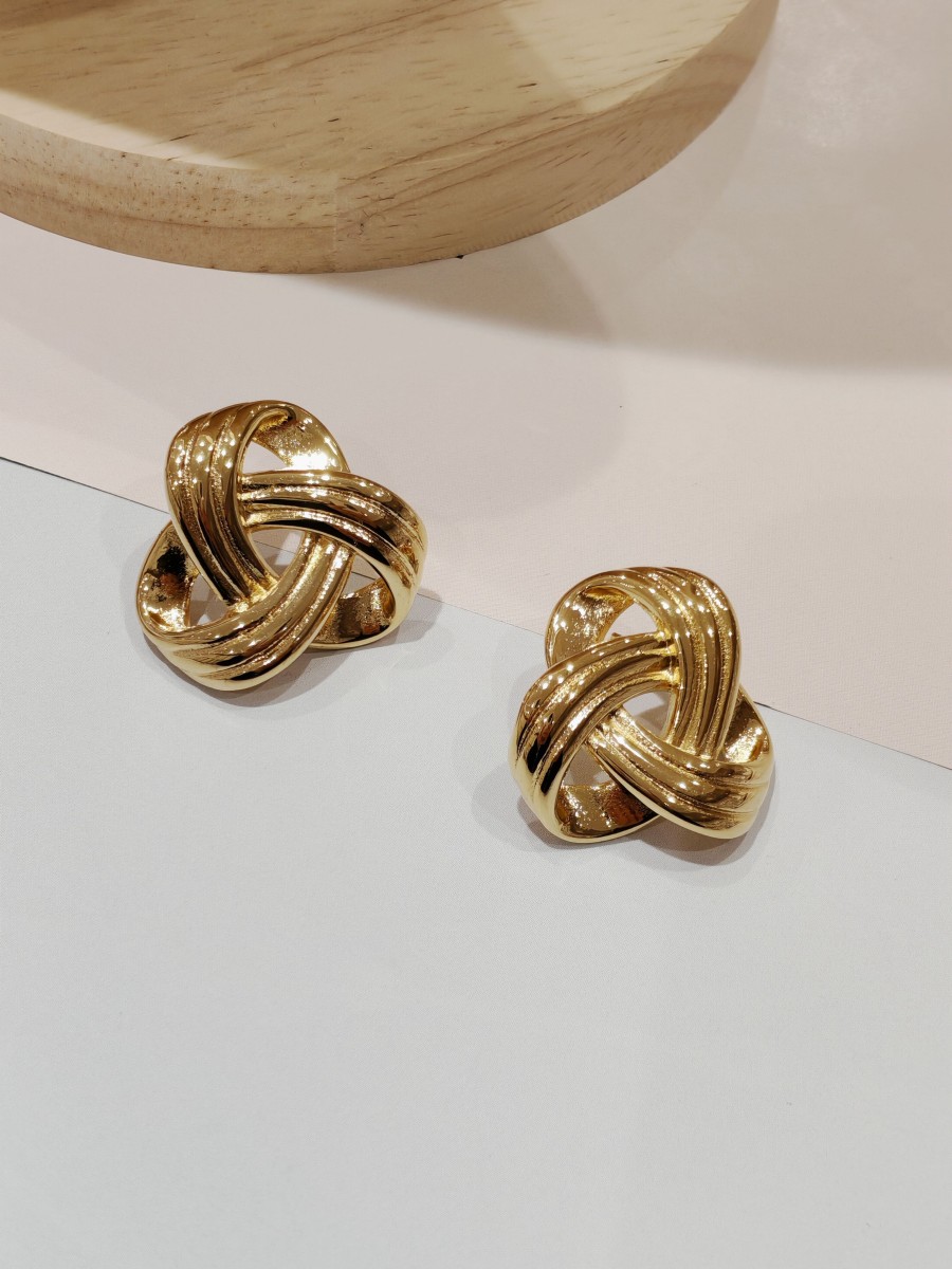 Boucles d'oreilles acier inoxydable E065