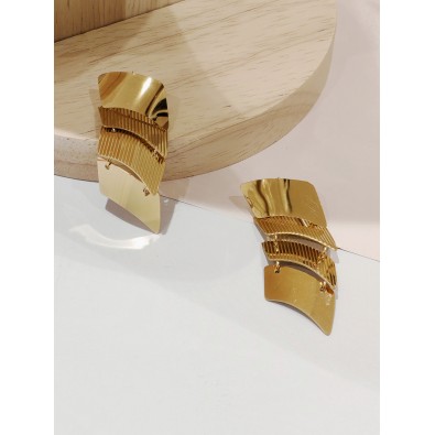 Boucles d'oreilles acier...