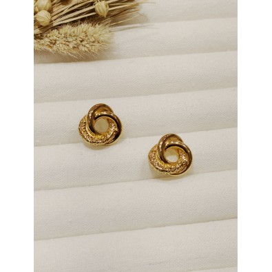 Boucles d'oreilles acier...