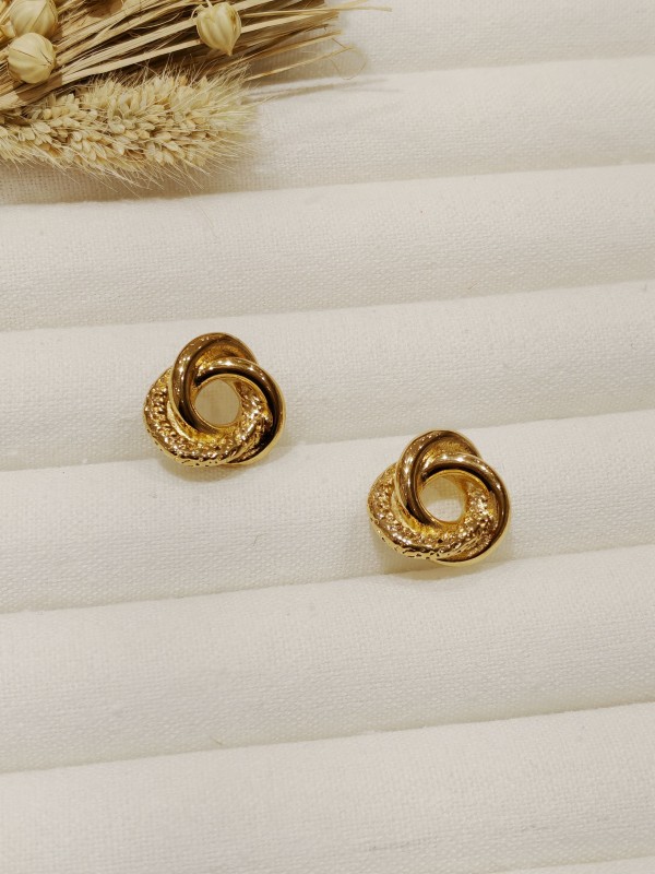 Boucles d'oreilles acier inoxydable E079