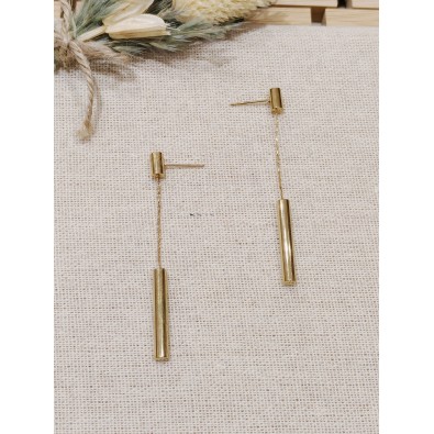 Boucles d'oreilles acier...