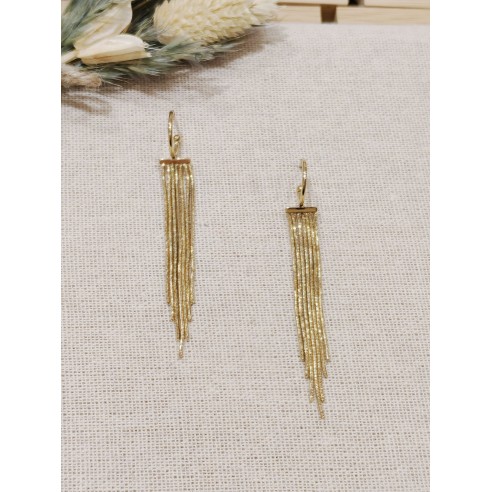 Boucles d'oreilles acier inoxydable E085