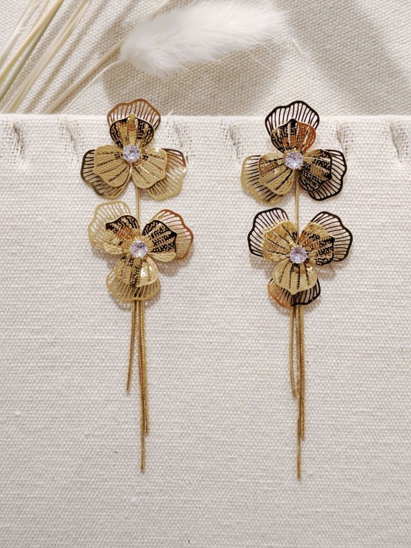 Boucles d'oreilles acier inoxydable E089