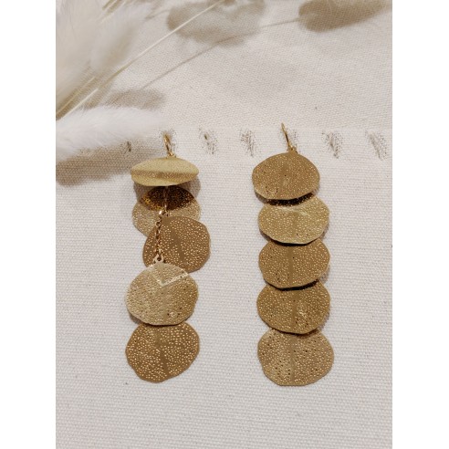 Boucles d'oreilles acier inoxydable E092