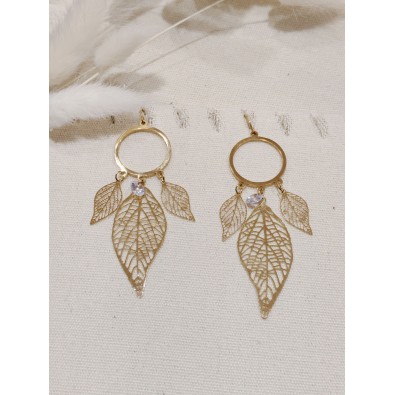 Boucles d'oreilles acier...