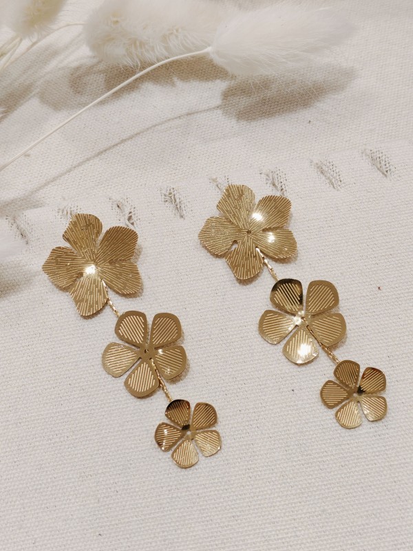Boucles d'oreilles acier inoxydable E096