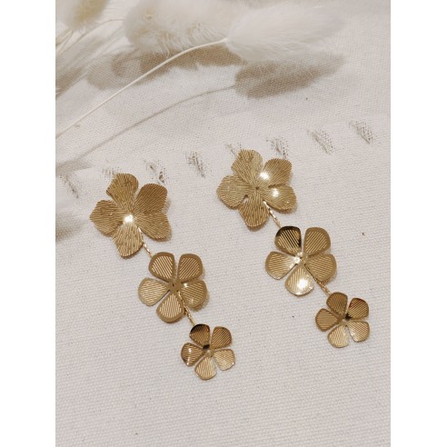 Boucles d'oreilles acier inoxydable E096