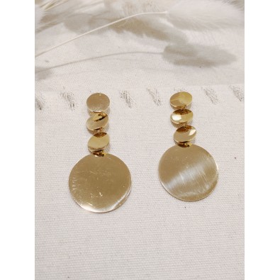Boucles d'oreilles acier...