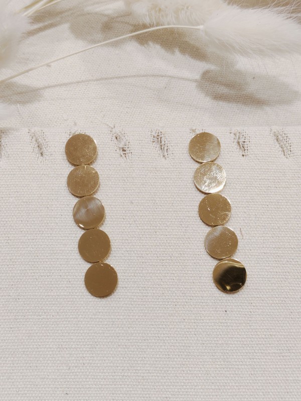 Boucles d'oreilles acier inoxydable E099