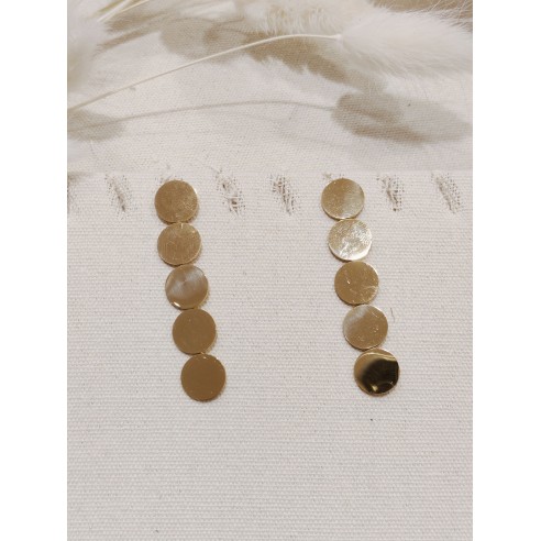 Boucles d'oreilles acier inoxydable E099