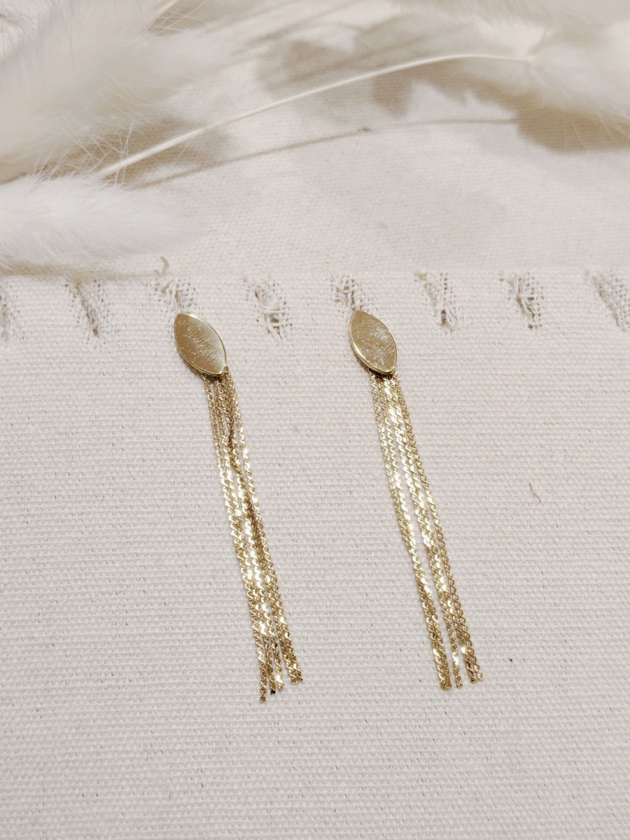 Boucles d'oreilles acier inoxydable E100