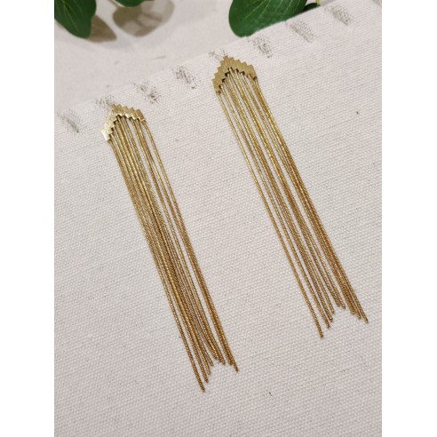 Boucles d'oreilles acier inoxydable E101