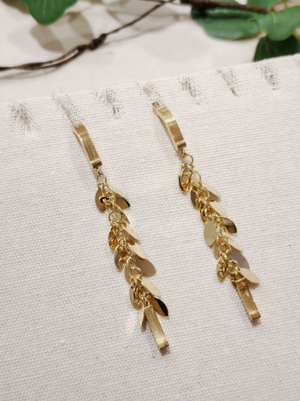 Boucles d'oreilles acier inoxydable E104