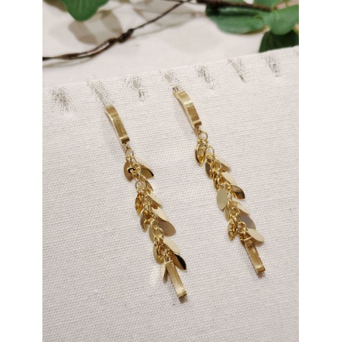 Boucles d'oreilles acier inoxydable E104
