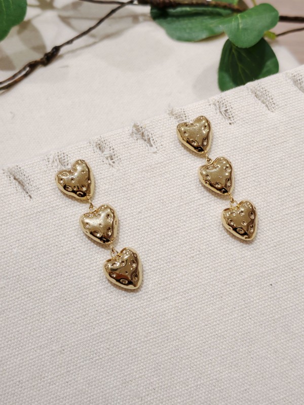 Boucles d'oreilles acier inoxydable E107