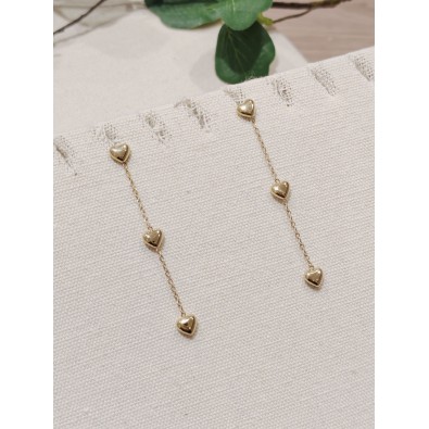 Boucles d'oreilles acier...