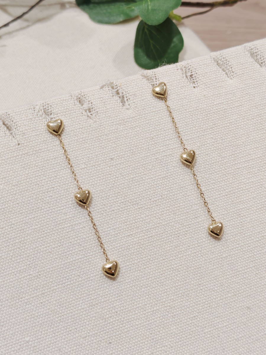Boucles d'oreilles acier inoxydable E110