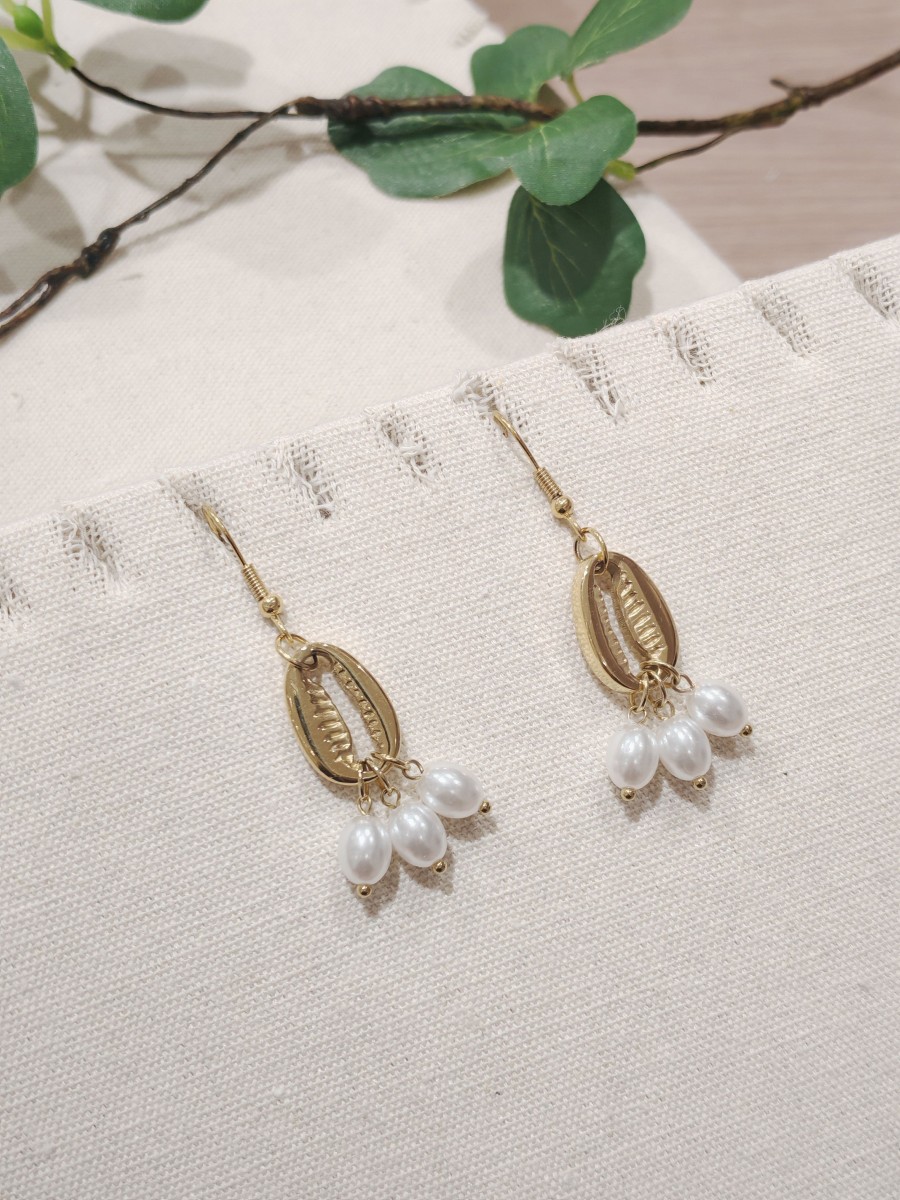Boucles d'oreilles acier inoxydable E111