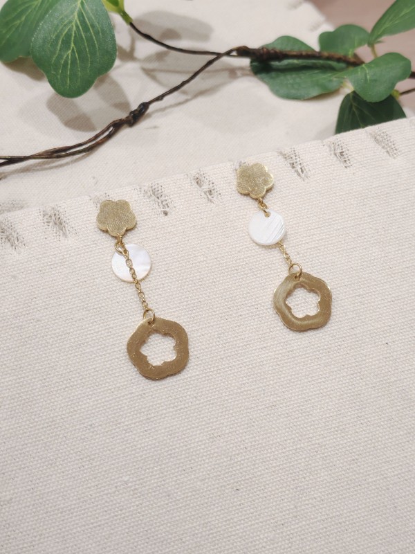 Boucles d'oreilles acier inoxydable E113