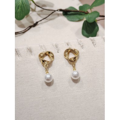 Boucles d'oreilles acier...