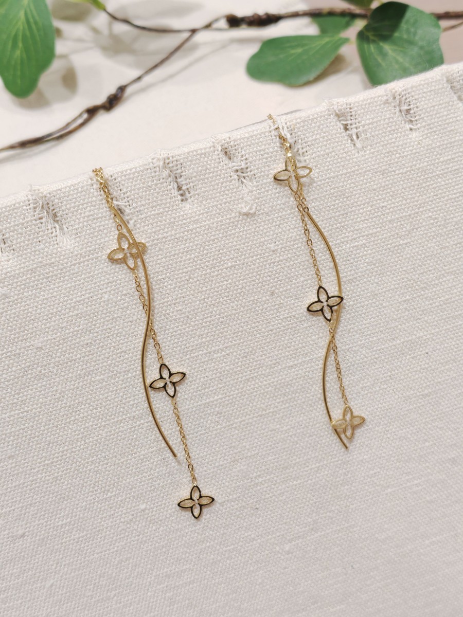 Boucles d'oreilles acier inoxydable E119