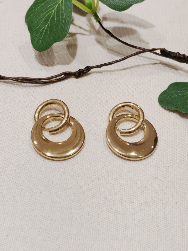 Boucles d'oreilles acier inoxydable E123