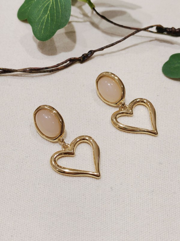 Boucles d'oreilles acier inoxydable E126
