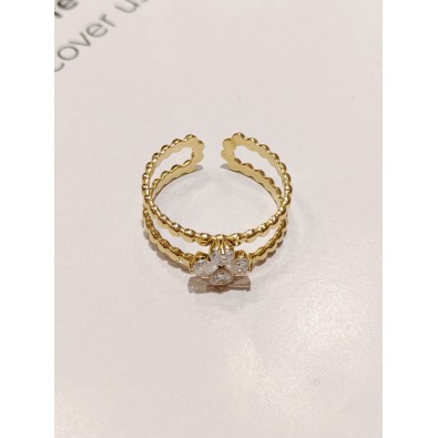 Bague réglable en acier...