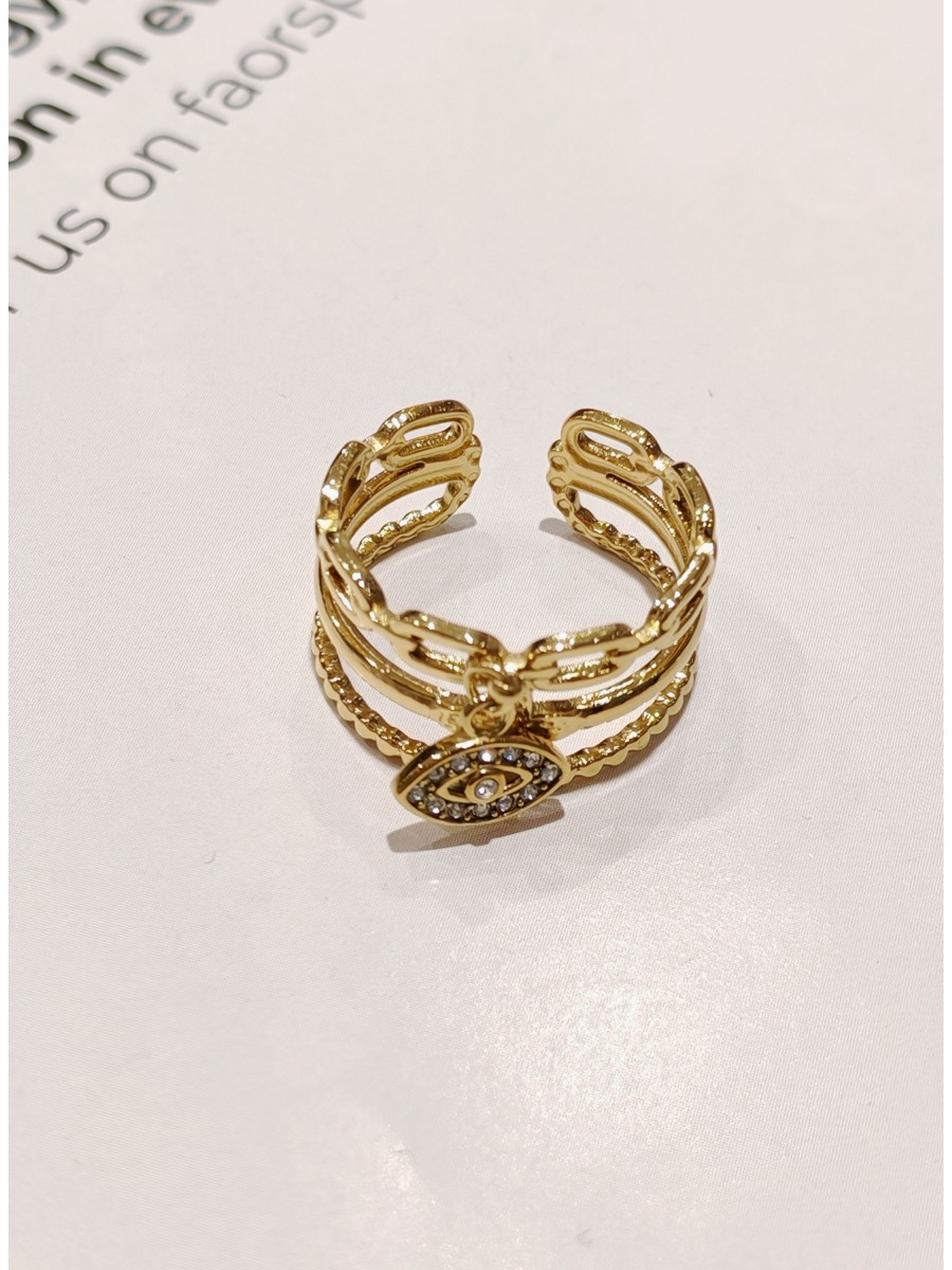 Bague réglable en acier inoxydable R036