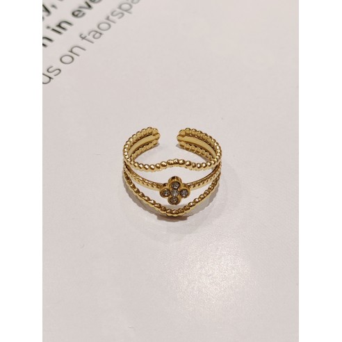 Bague réglable en acier inoxydable R038