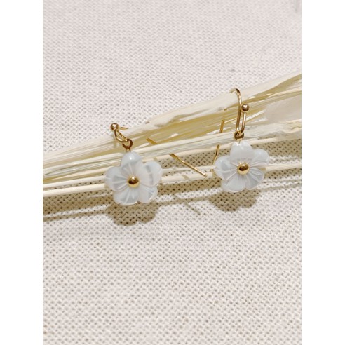 Boucles d'oreilles acier inoxydable E132