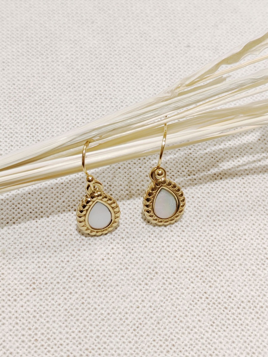 Boucles d'oreilles acier inoxydable E134