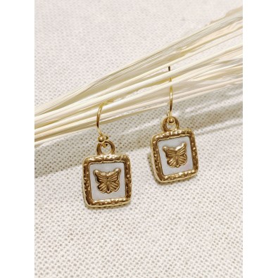 Boucles d'oreilles acier...