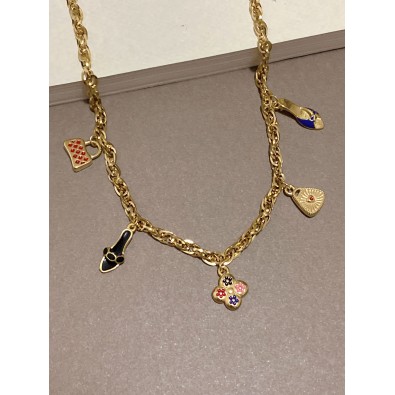Collier acier inoxydable...