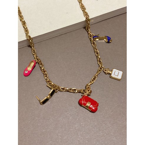 Collier acier inoxydable femme N017