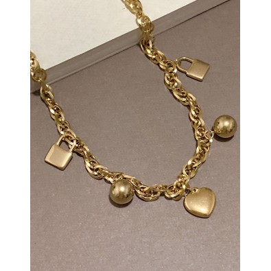 Collier acier inoxydable...