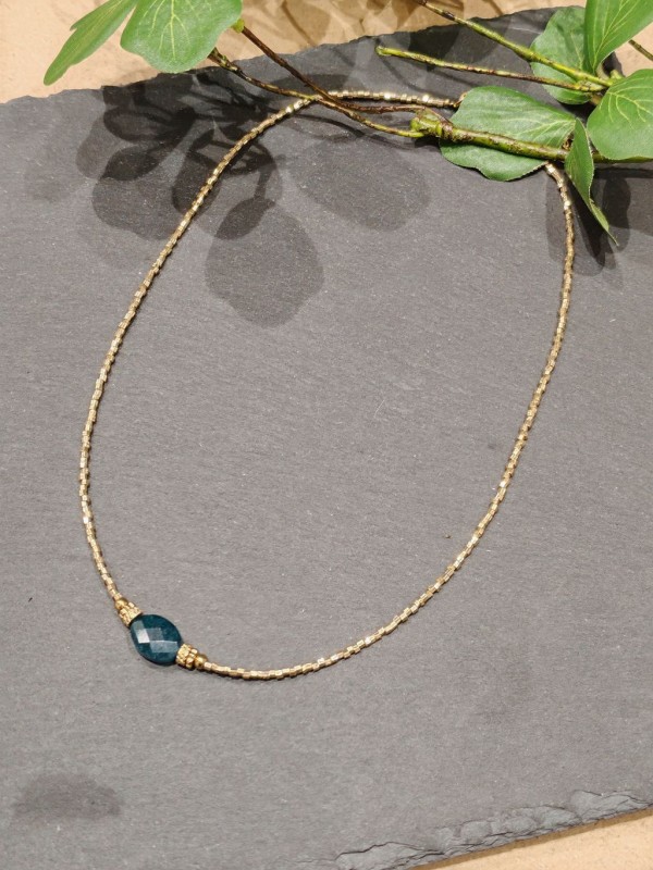 Collier acier inoxydable femme N025