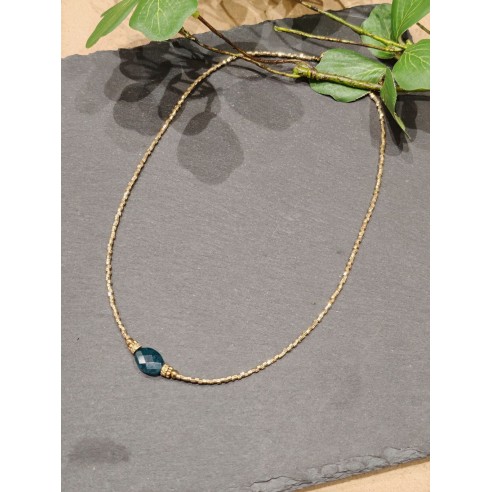 Collier acier inoxydable femme N025