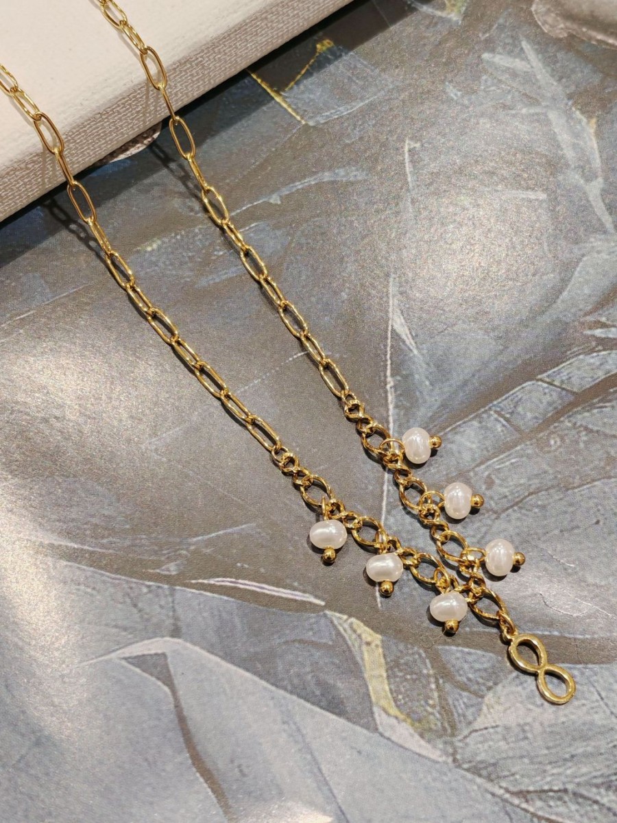 Collier acier inoxydable femme N046