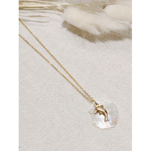 Collier acier inoxydable femme N054