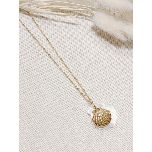 Collier acier inoxydable femme N055