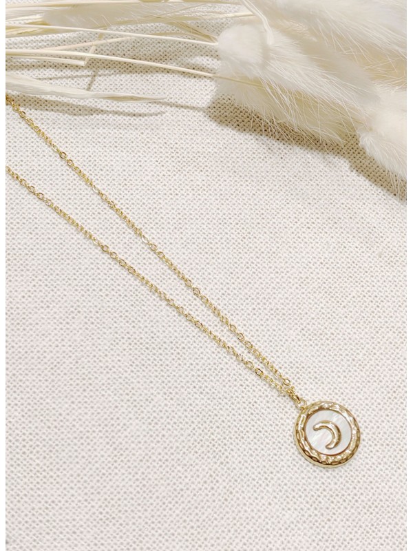 Collier acier inoxydable femme N060