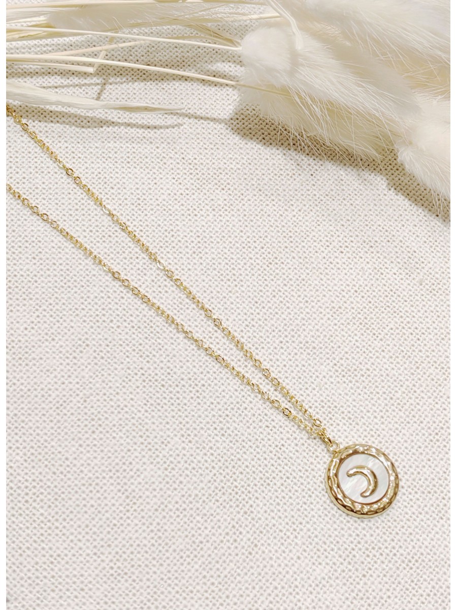 Collier acier inoxydable femme N060
