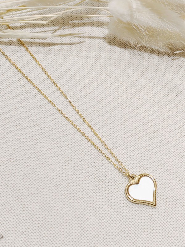 Collier acier inoxydable femme N061
