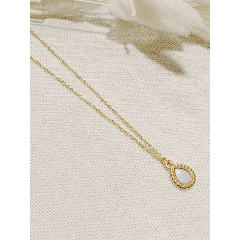Collier acier inoxydable femme N062